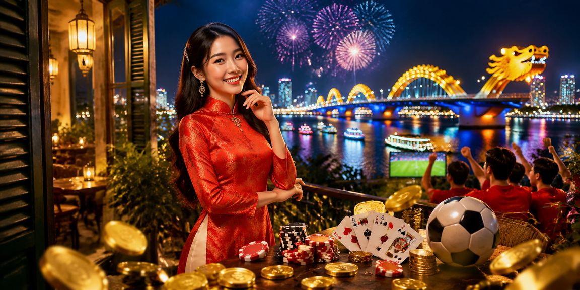 Người dùng xem trò chơi bài tại Đà Nẵng trong không gian hiện đại